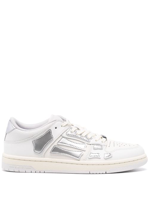 Sneakers bianche con logo AMIRI | AWFOSR1022WHITE SILVER